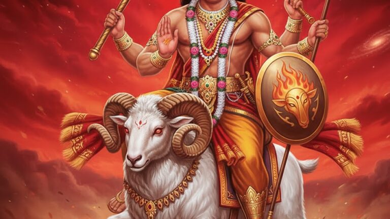 Mars (Mangal): Energy, Courage, and Conflict