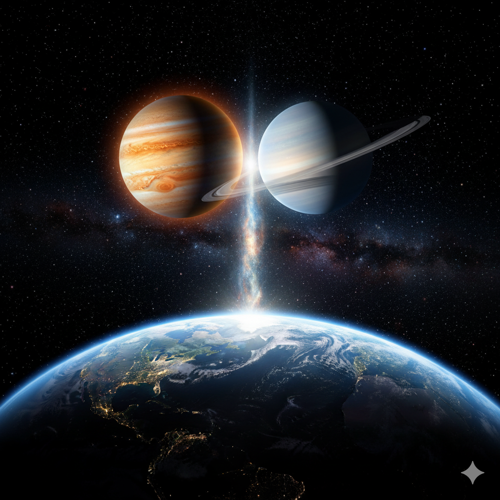 saturn jupiter conjunction