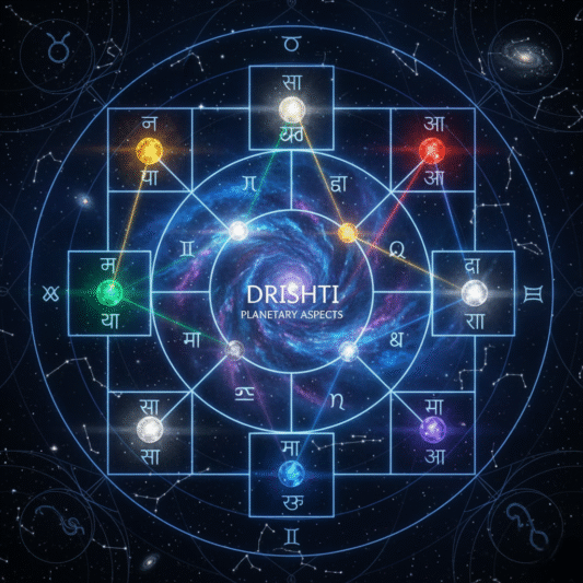 planetary aspects vedic