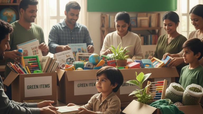 Mercury Daan: Donating Green Items, Books, and Educational Materials